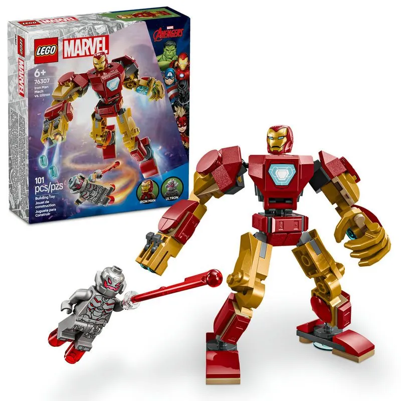 LEGO - Super Heroes Marvel - Robô do Homem de Ferro vs. Ultron