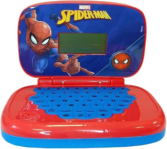 Candide, Laptop Infantil, Homem-Aranha, Brinquedo Educativo - Bilíngue