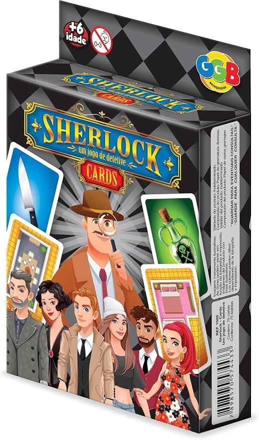 GGB Jogo Detetive Sherlock Cards